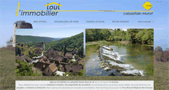 Desktop Screenshot of immobilier-labastide.com